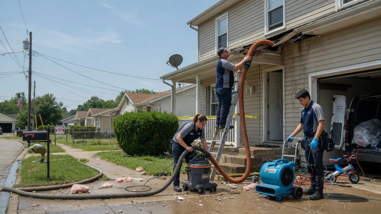 Water Damage Restoration in Clarksville, VA near me